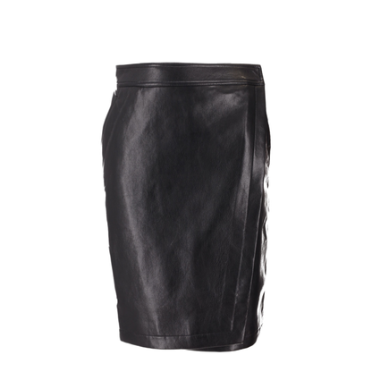 MAYFEYR - Anine Bing - Alanis Skirt Black Recycled Leather - A0411814BLK26