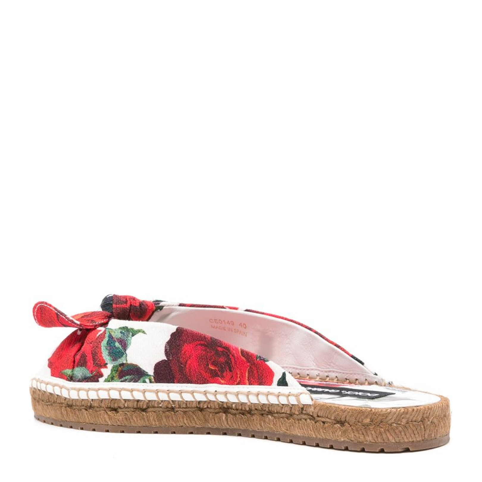 Floral Espadrilles In Multicolor