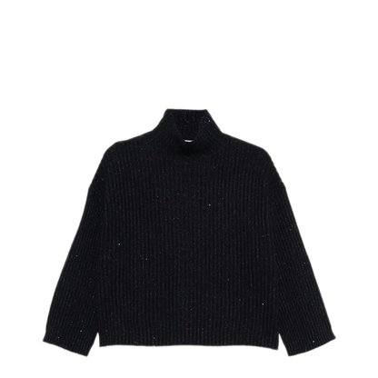 MAYFEYR - Brunello Cucinelli - Sequin-Embellished Ribbed Cashmere Turtleneck - MBM753504