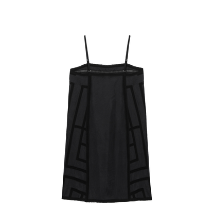 MAYFEYR - Toteme - Monogram Midi Dress In Silk With Embroidered Trim - 253-WRD0266FB0491263