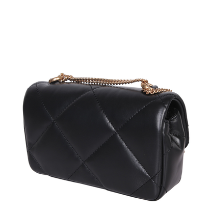 MINI KIRA DIAMOND QUILT FLAP Shoulder