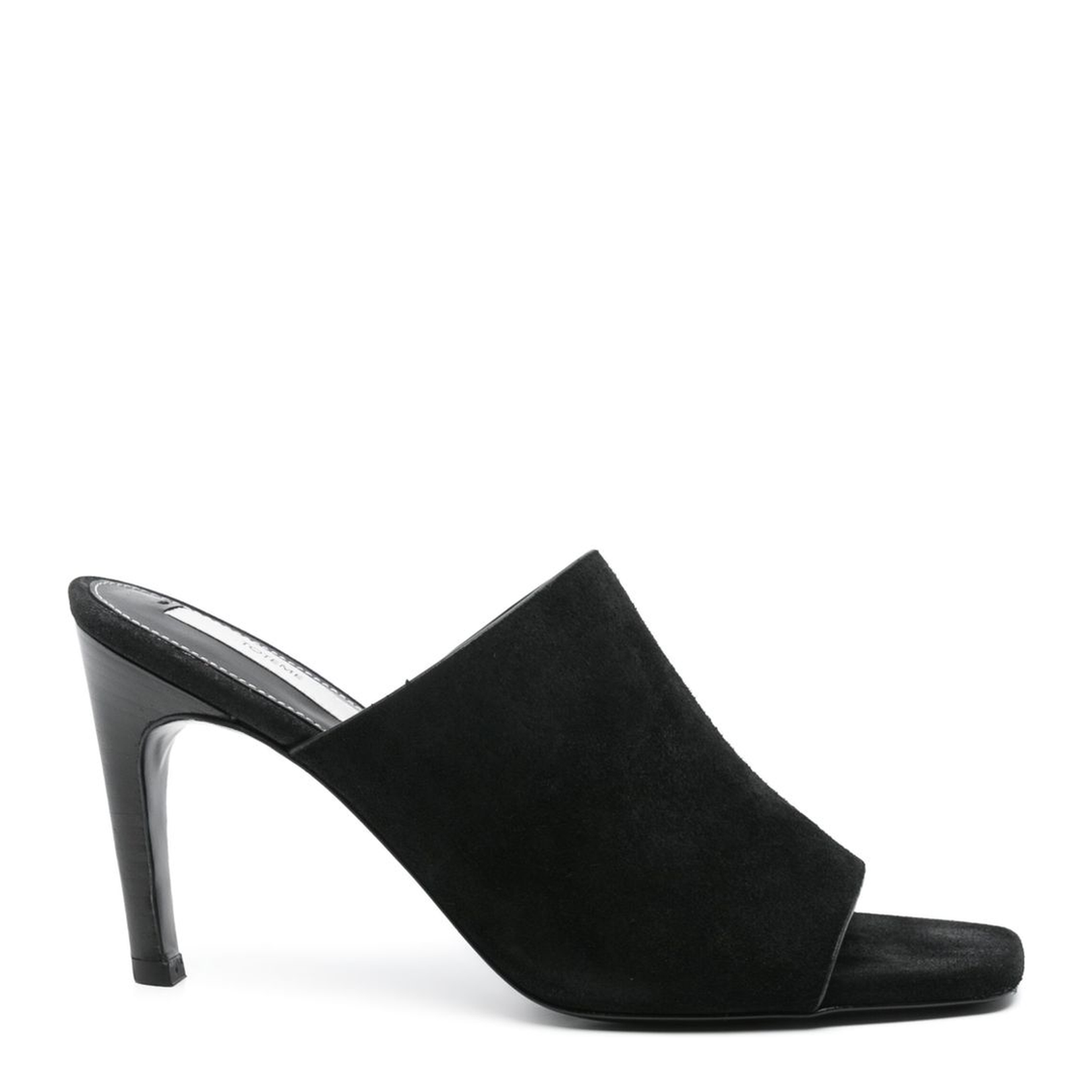 Suede Heeled Mules