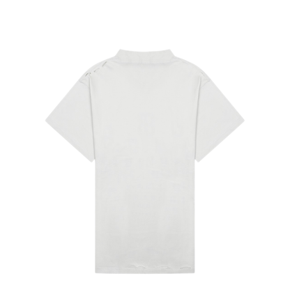 Mock Neck Drop Shoulder Top
