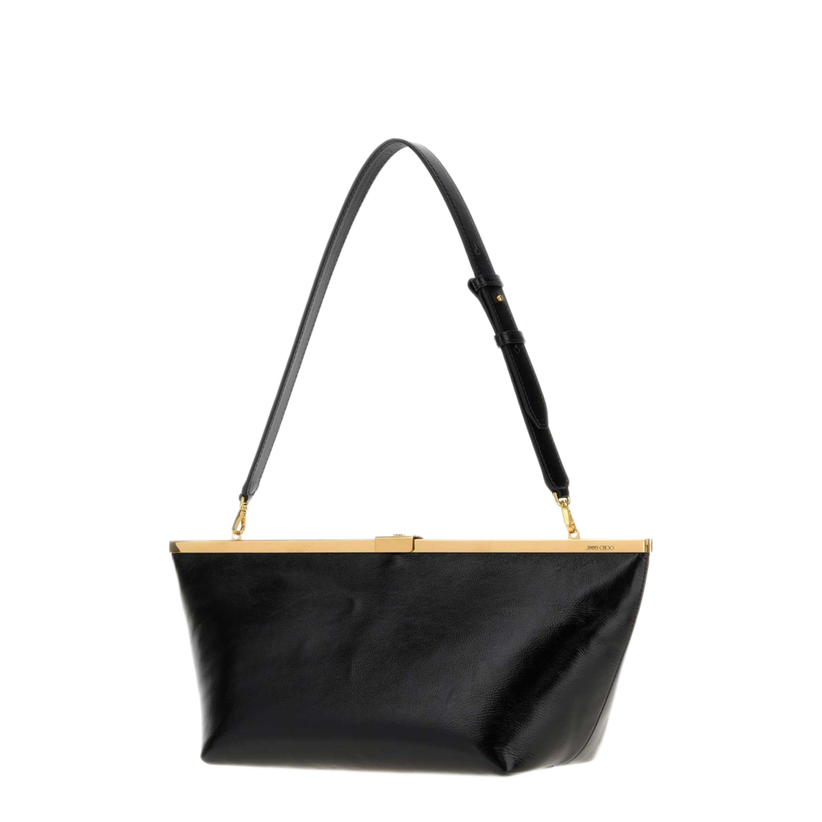MAYFEYR - Jimmy Choo - Ganache Clutch - GANACHECLUTCHGUVBLACKGOLD