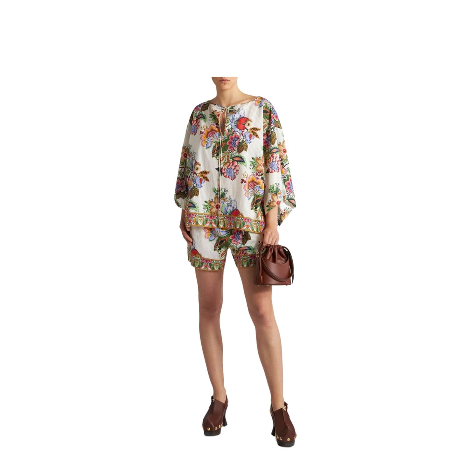 Multicoloured Bouquet Blouse