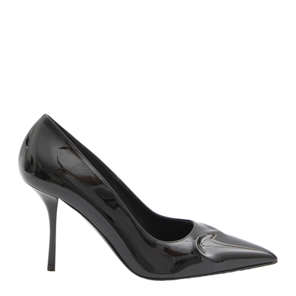 Black Patent Pumps