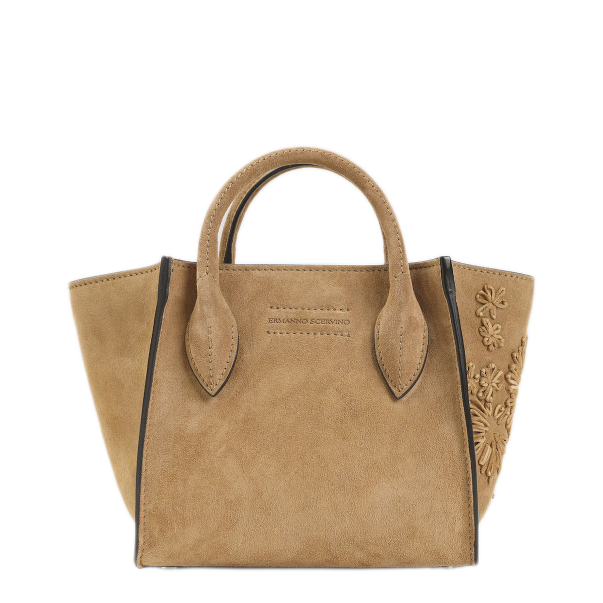 MAYFEYR - Ermanno Scervino - Chipmunk Brown Bovine Leather Bag - D483S352RDIW71044