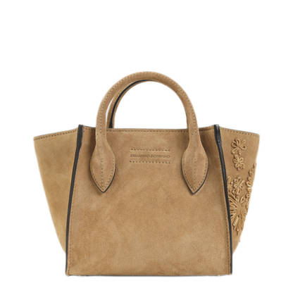 MAYFEYR - Ermanno Scervino - Chipmunk Brown Bovine Leather Bag - D483S352RDIW71044