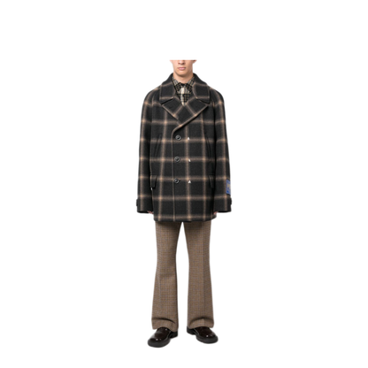 MAYFEYR - Maison Margiela - Check-Pattern Wool Coat - S67AM0071S78242001F