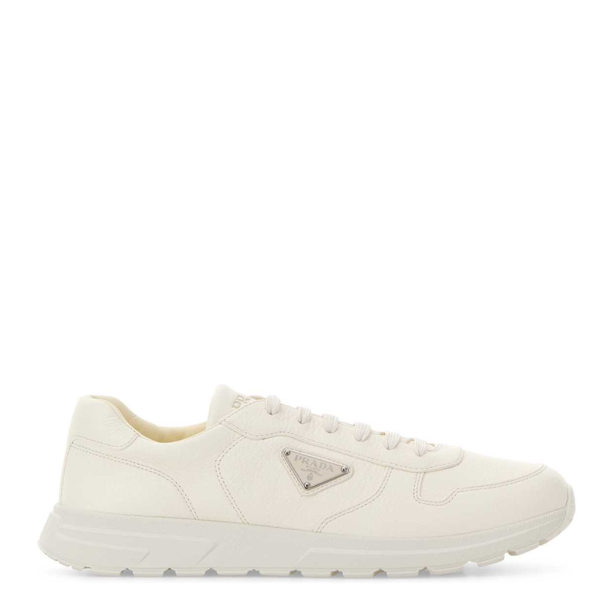 MAYFEYR - Prada - White Leather Prax Sneakers - 2EE443FG000013F0304