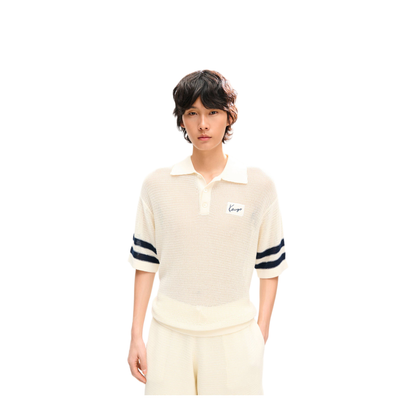 MAYFEYR - Kenzo - Mesh Polo Shirt - FG65PO8023EH02