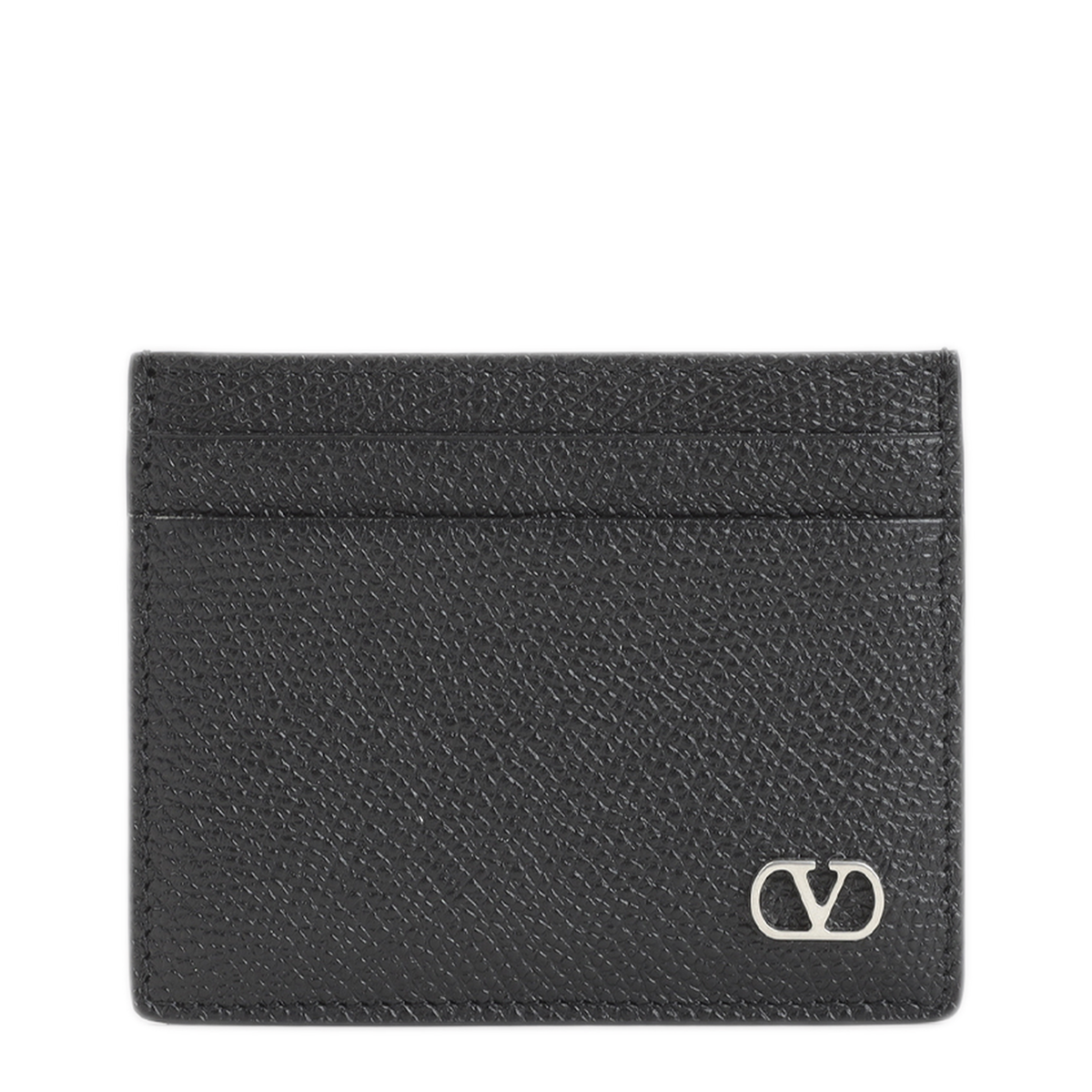 Black Leather Card Holder