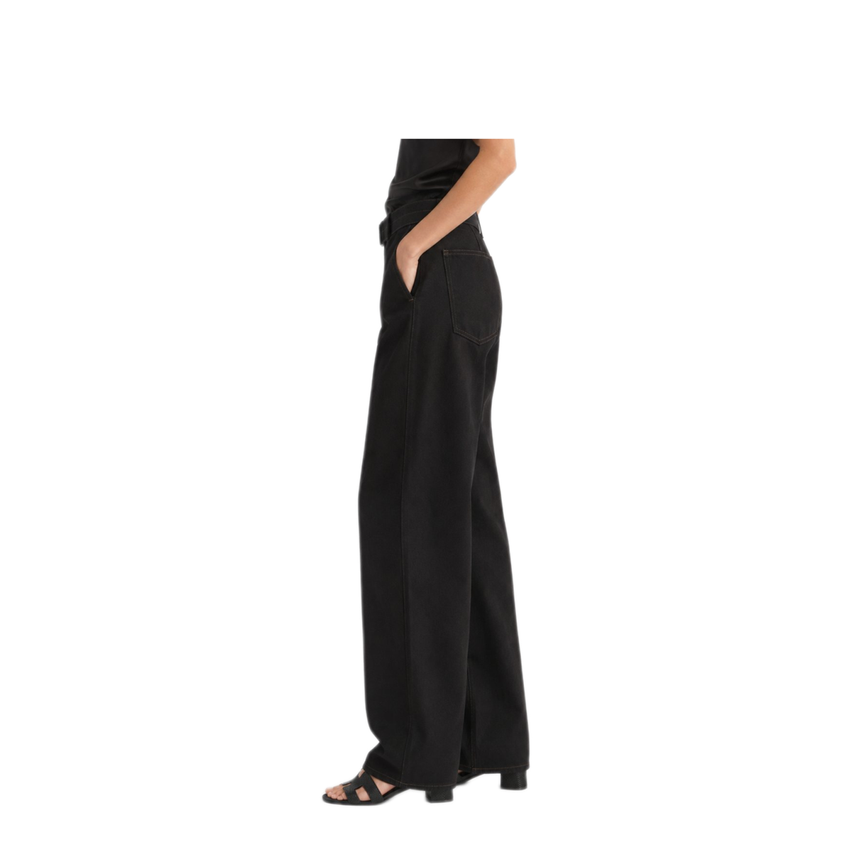 Twisted Belted Pants