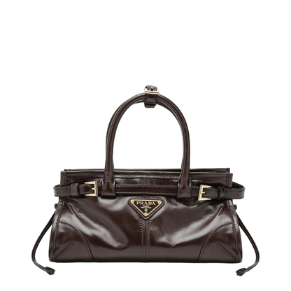 MAYFEYR - Prada - Dark Brown Bonnie Mini Handbag - 1BA486OOO2CYRF01D6