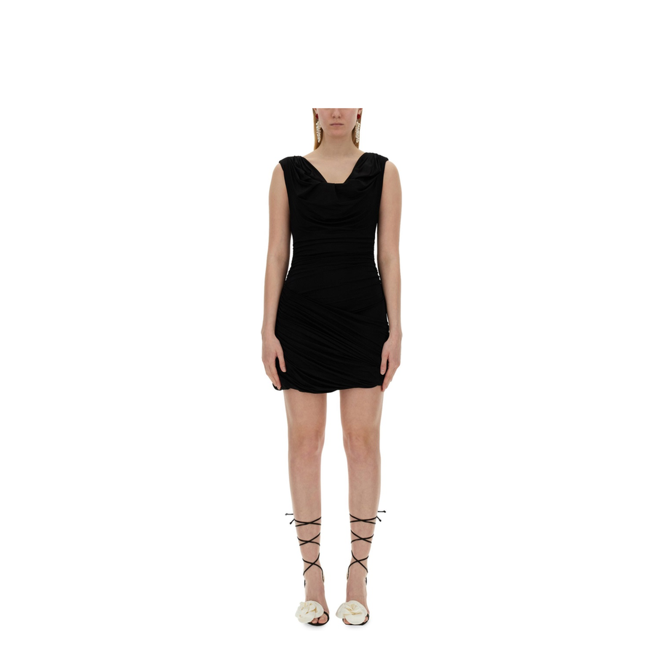 MAYFEYR - Magda Butrym - Jersey Dress - 184524BLACK