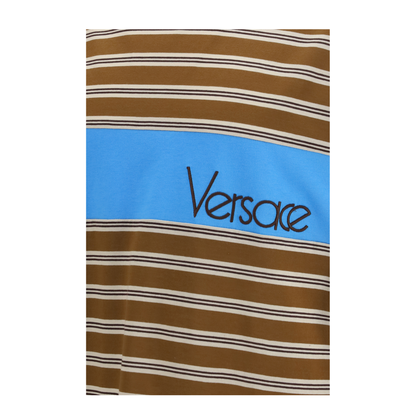 MAYFEYR - Versace - Striped Cotton T-Shirt - 10255111A18439