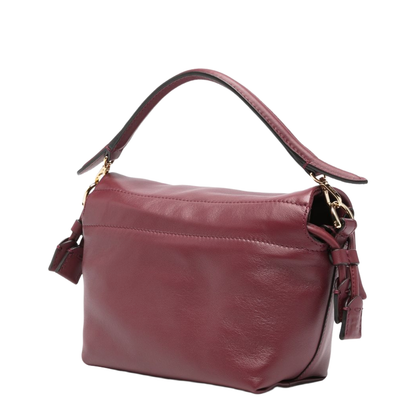 Mamma Baguette Small Nappa Leather Mini Bag - Burgundy