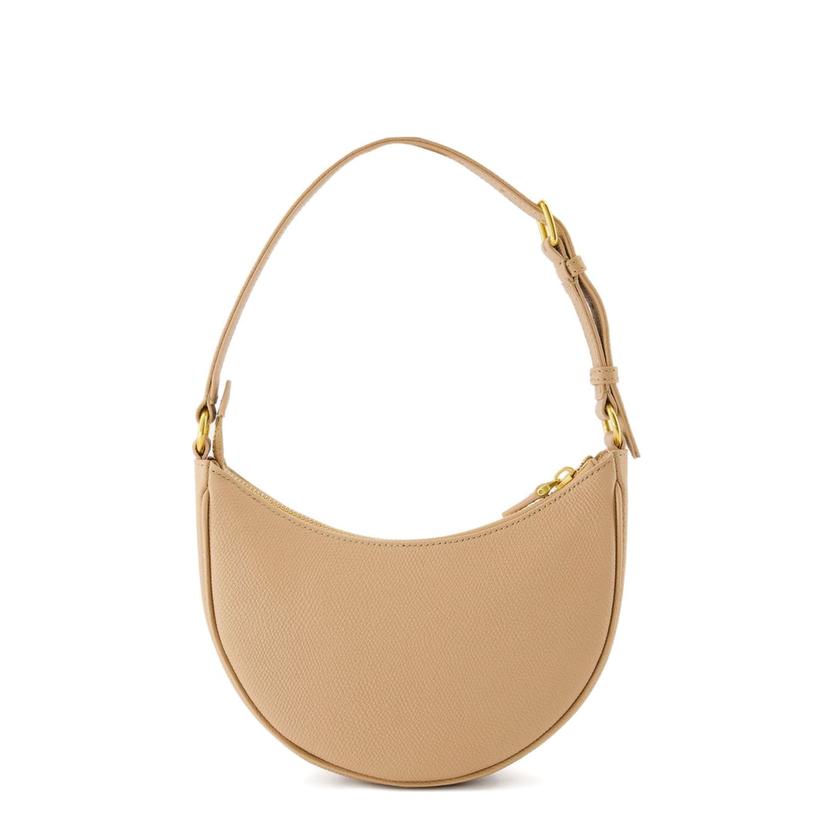 VLogo Signature Mini Leather Hobo Bag