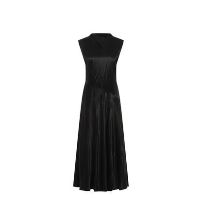 Dress In Black Polyamide Polyester