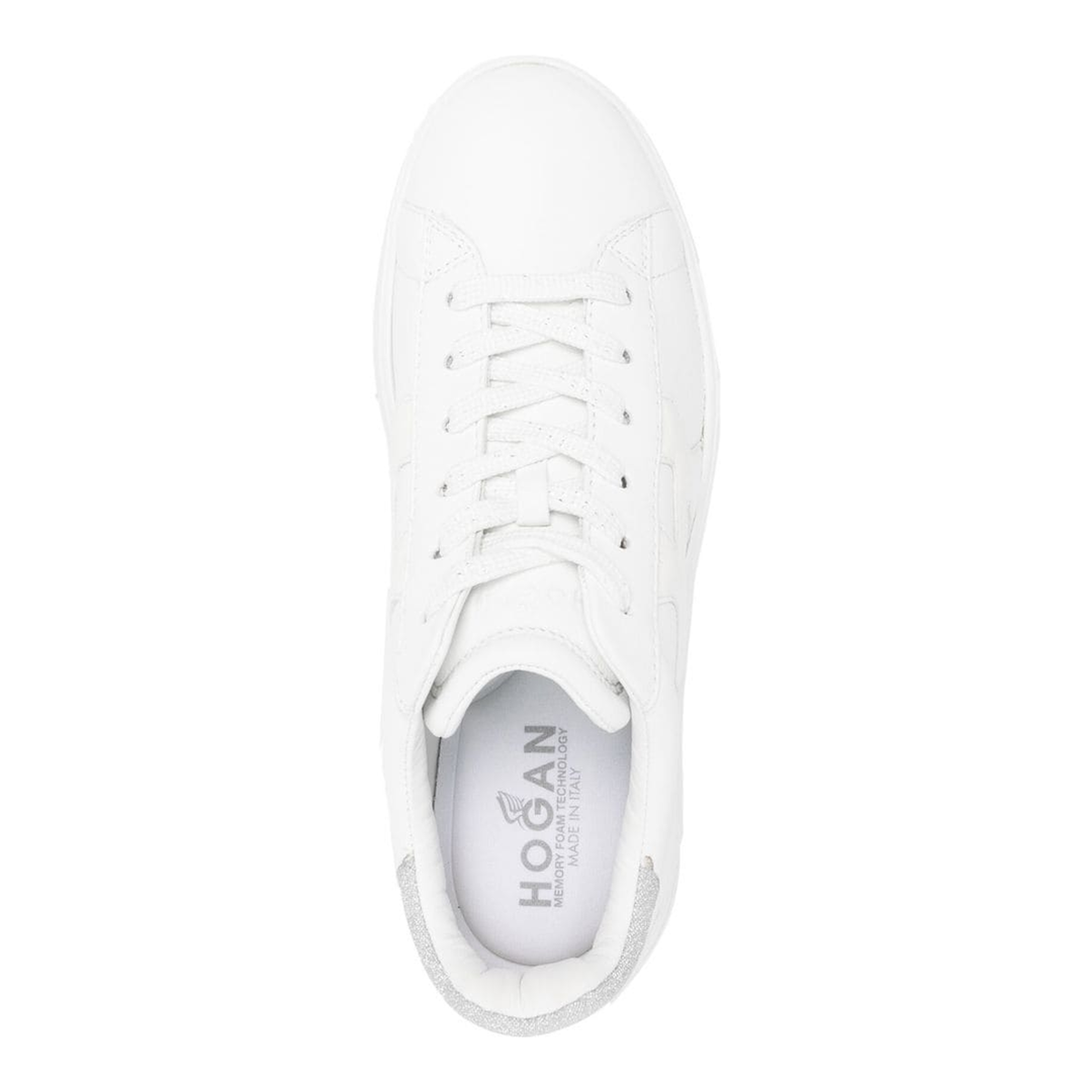 Sneakers Rebel White Silver