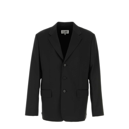 MAYFEYR - Mm6 Maison Margiela - Black Jersey Blazer - SH0BN0013M35227900