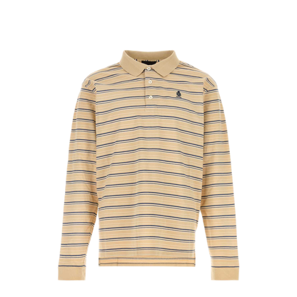 Striped Piqué Polo