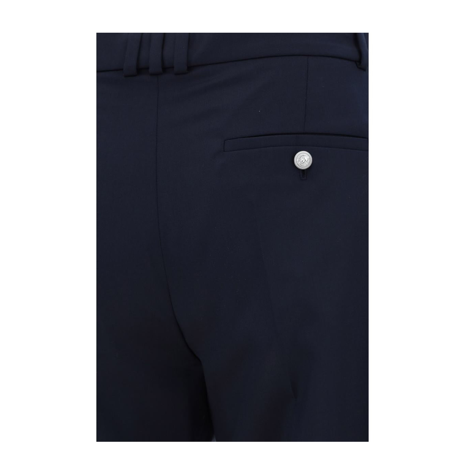 Pleated Wool Trousers