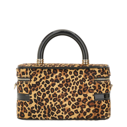 Belle Vivier Mini Haircalf Vanity Bag - Multicolor