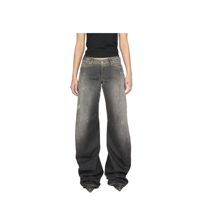 Loose Fit Jeans - Black