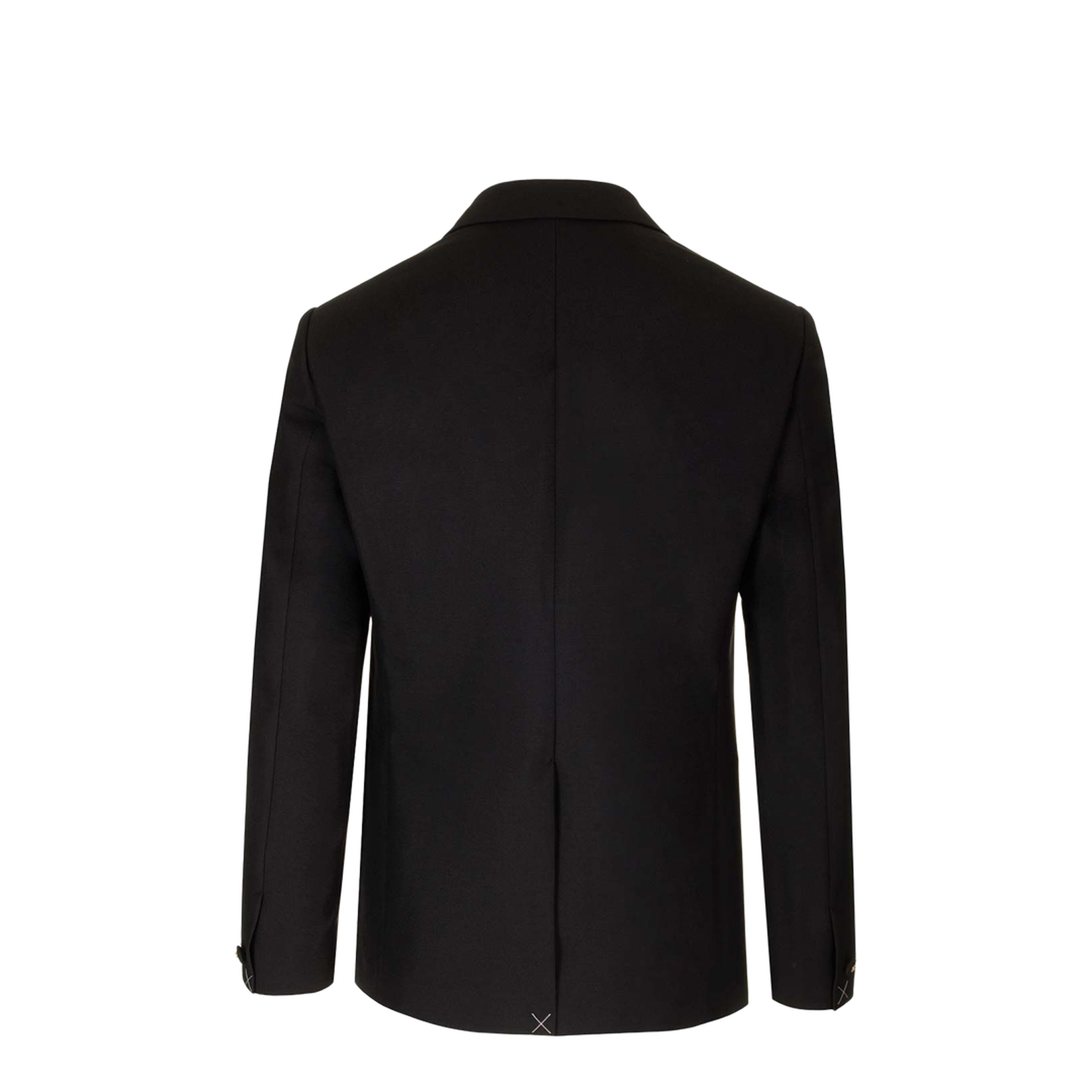 Single-Breasted Tailored Blazer Jacket Black