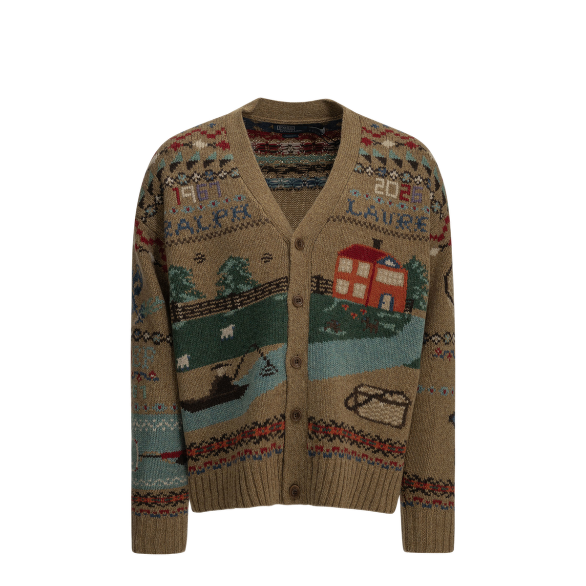 MAYFEYR - Polo Ralph Lauren - Panorama Cardigan - 710B23902001TANMULTI