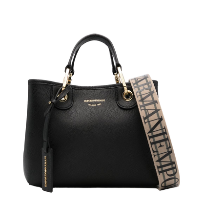 Black Medium Unlined Bag