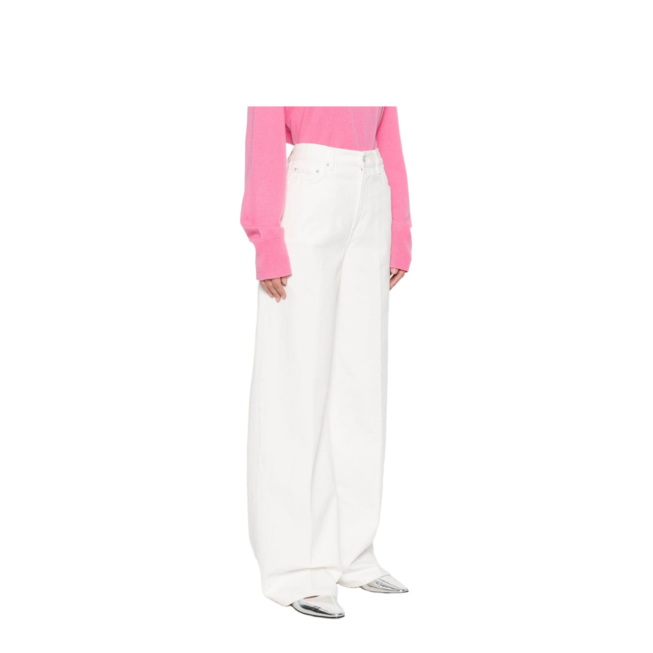 MAYFEYR - Toteme - Main Jeans White - 242WRB2429FB0083047