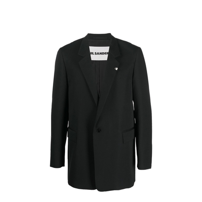 Single Breasted Blazer Black