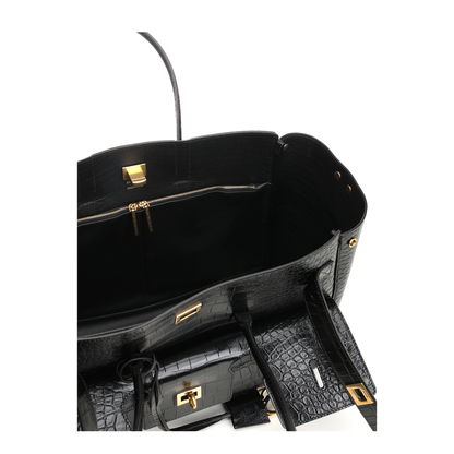 Carry All Bel Air Medium Bag in Black