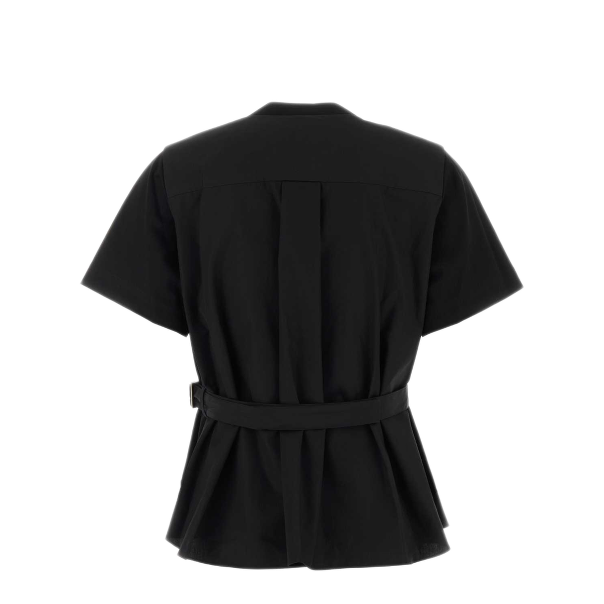 MAYFEYR - Sacai - Poplin X Cotton Jersey T Shirt - 2608747001