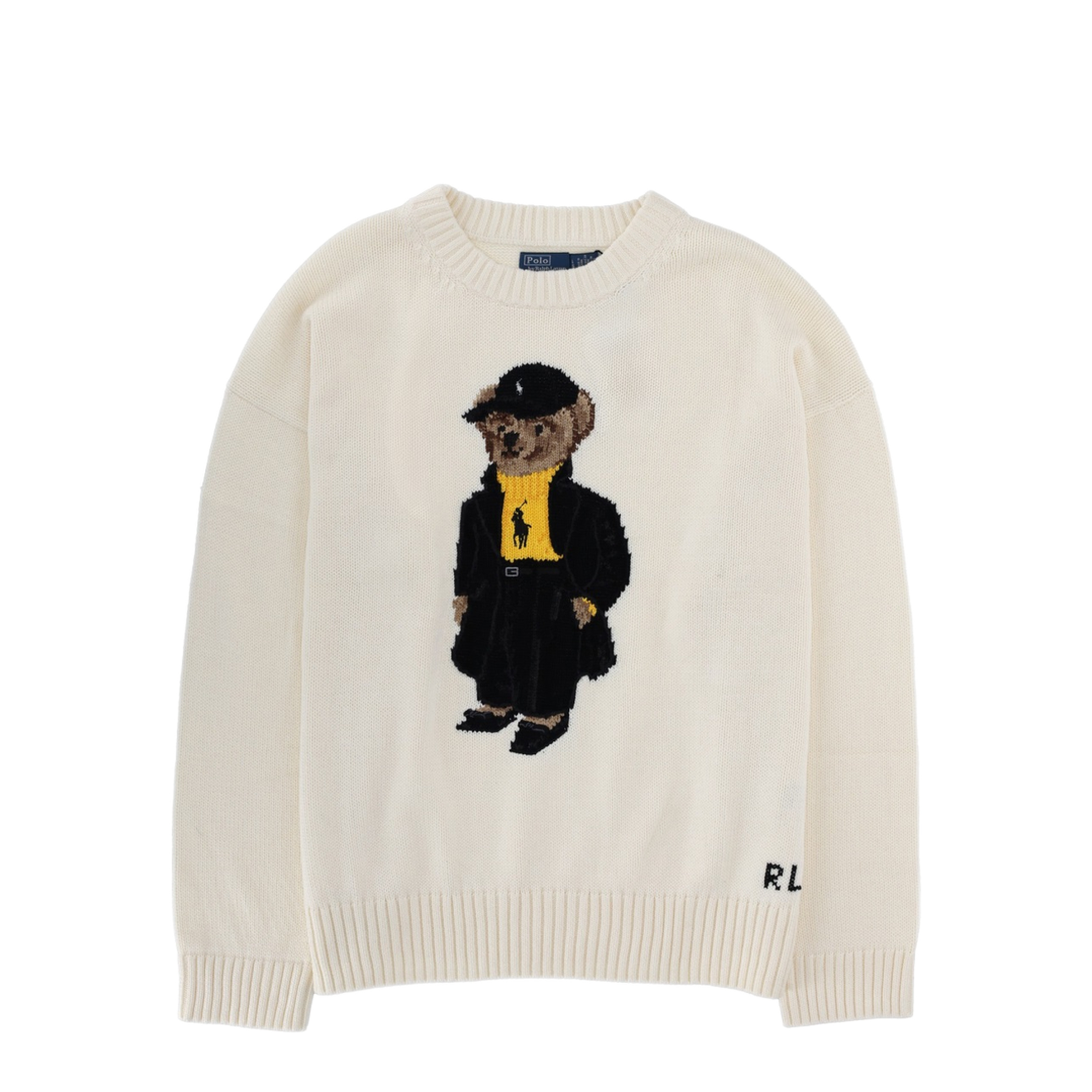 MAYFEYR - Polo Ralph Lauren - Polo Bear Sweater - 211978310001CLUBHOUSECREAMMULTI