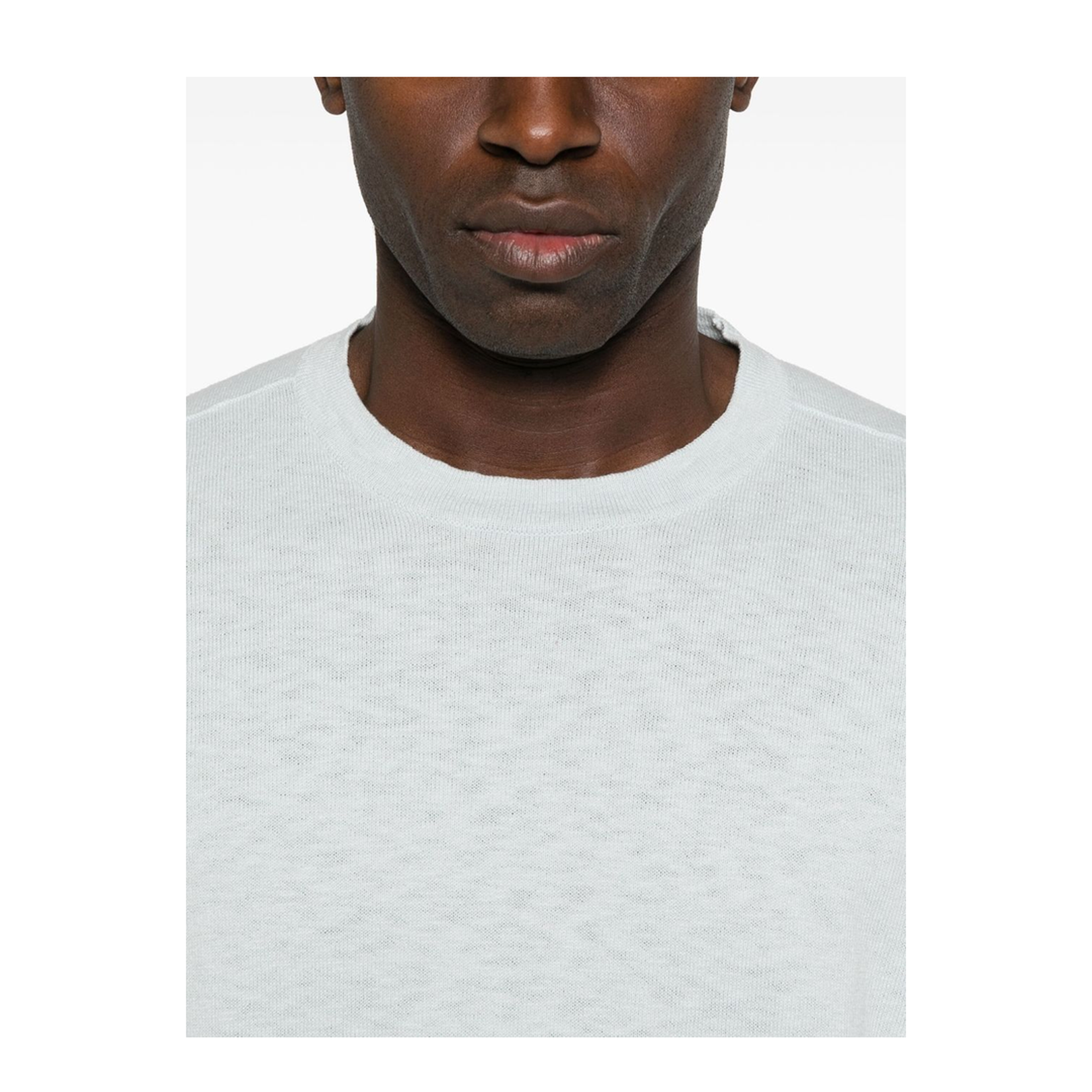 Knit Crewneck Jumper Organic Cotton and Nylon