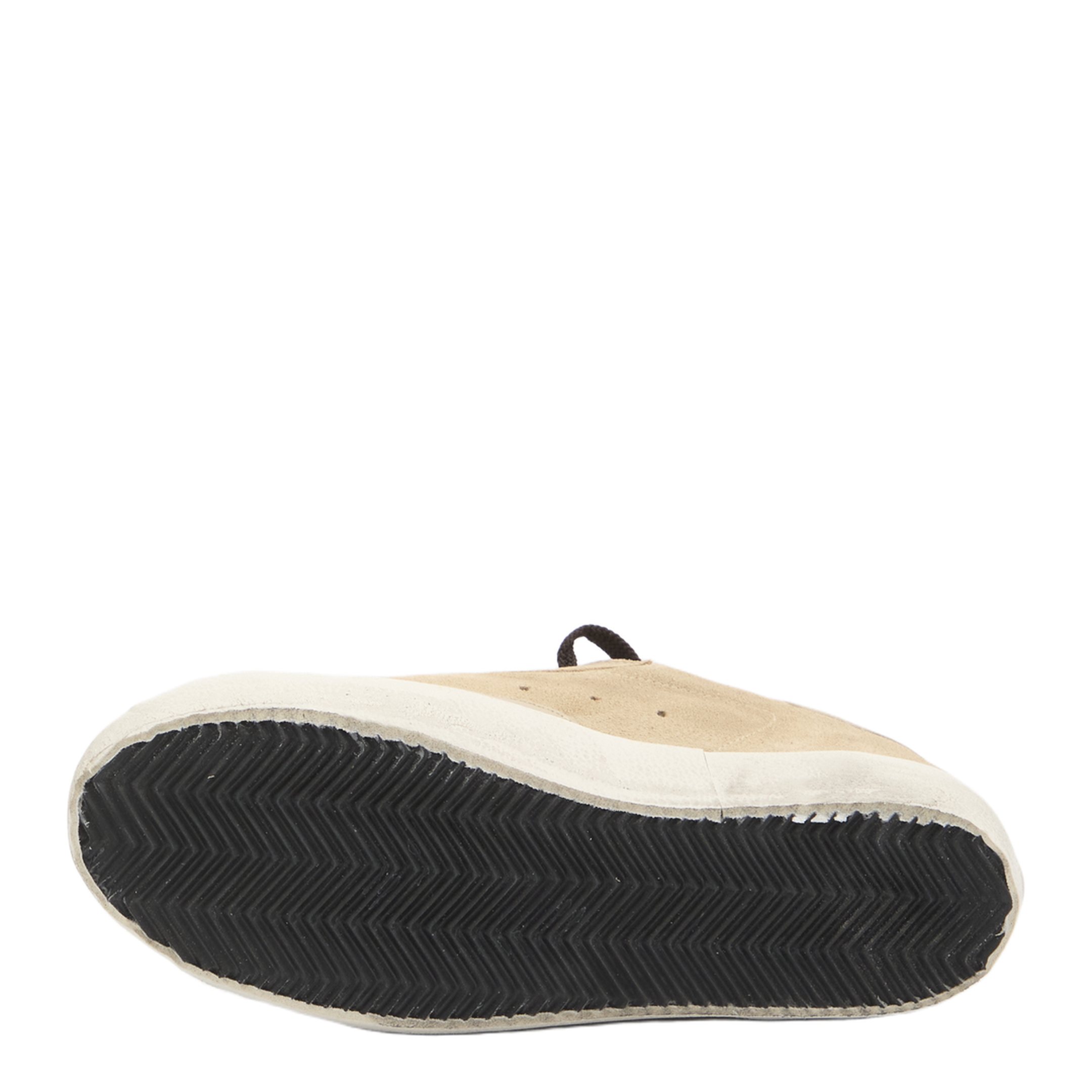 Super Star Suede Upper Nappa Star and Heel with Metal Lettering
