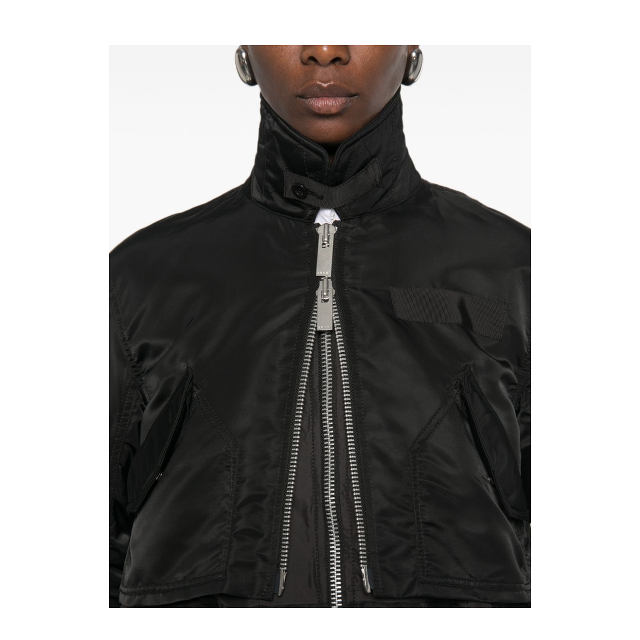 MAYFEYR - Sacai - Coats Black - 26-08582001