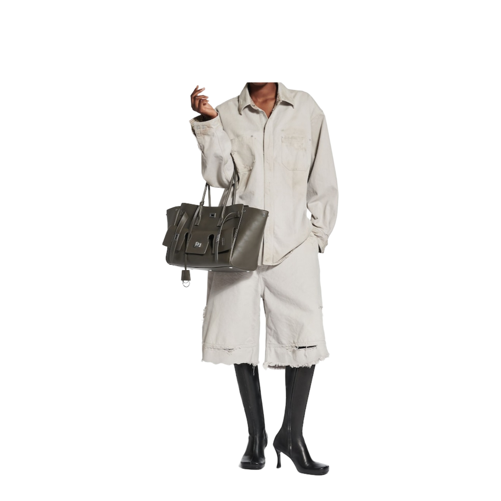 Bel Air Carry All Bag Medium in Khaki