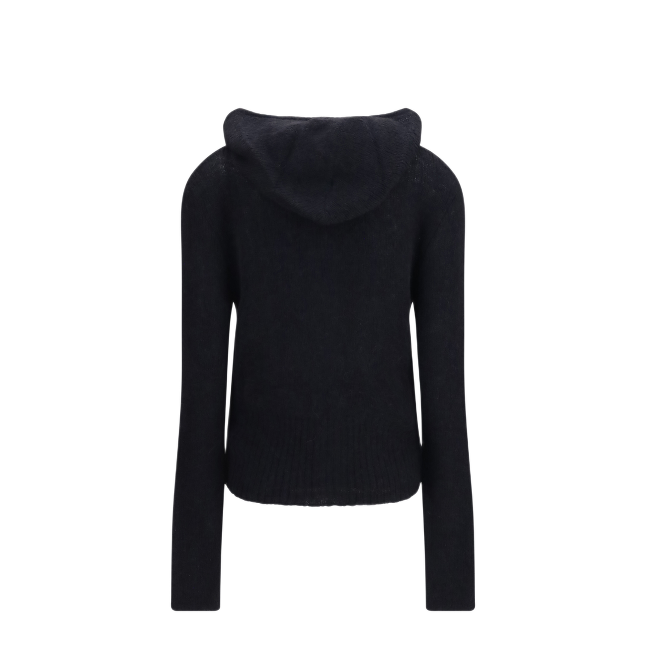 MAYFEYR - Our Legacy - Alpaca Blend Zip Up Hoodie - W4243CBBLACKFUZZY