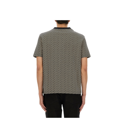Monogrammed Jacquard T-Shirt