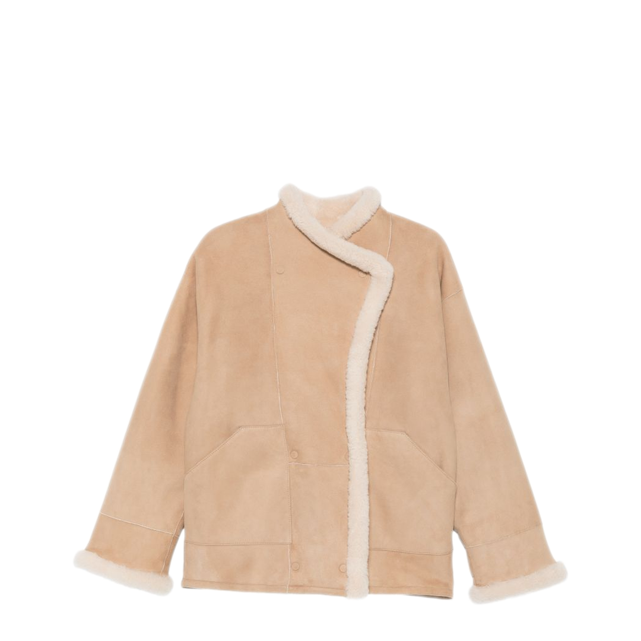 MAYFEYR - Closed - Beige Double Breasted Jacket - C9733184M22273