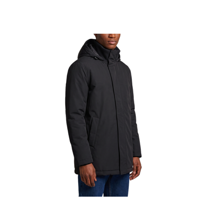 MAYFEYR - Herno - Black Knit Collar Jacket - PI001155U126389300