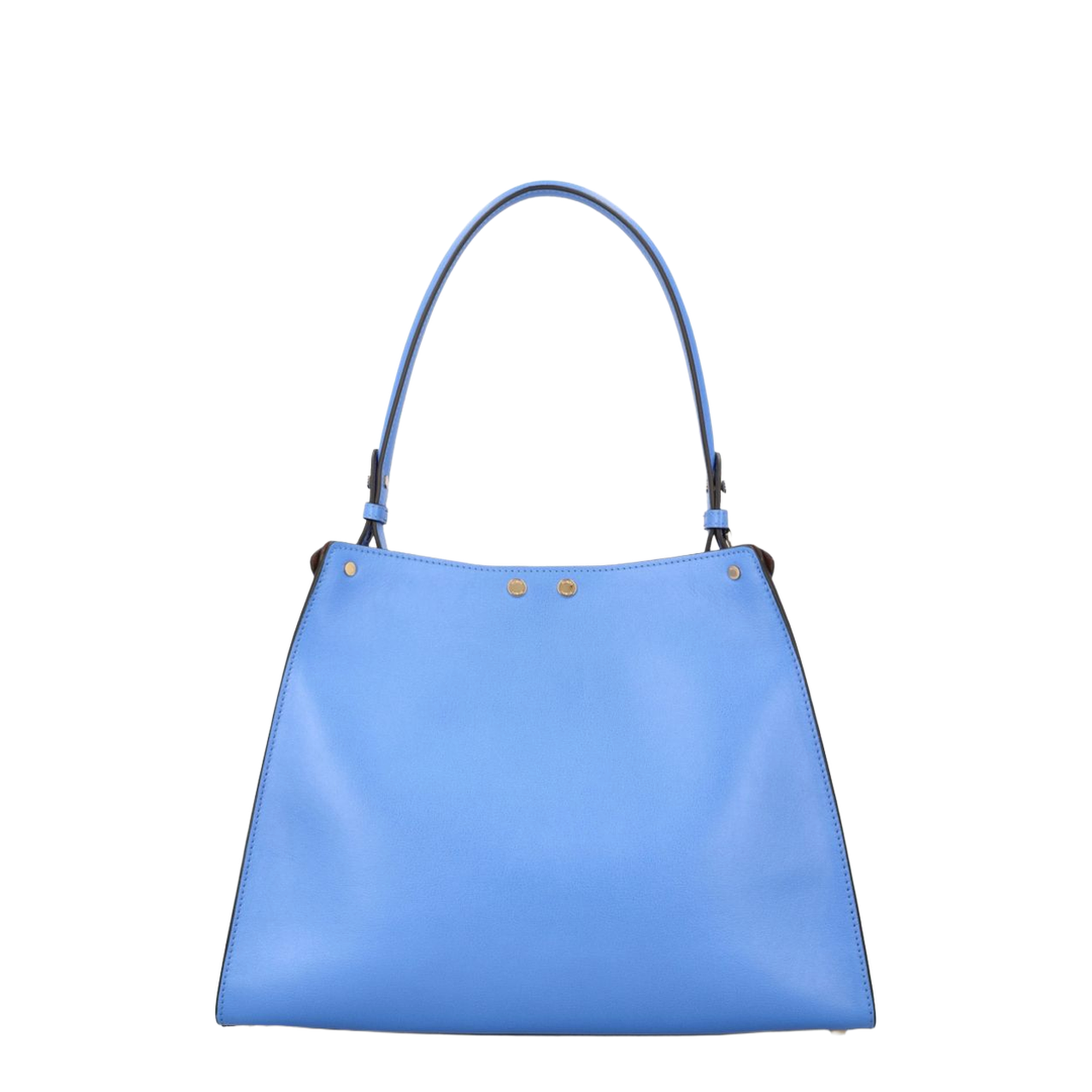 Way Medium Calf Leather Tote - Coastal Sky Blue