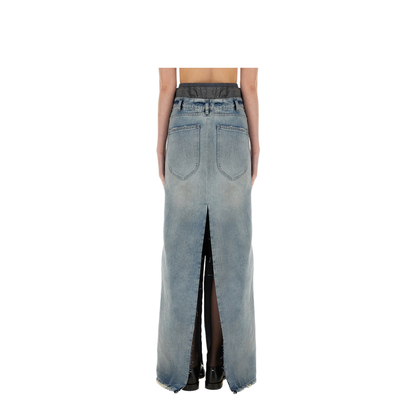 Anonymity of the Lining Denim Skirt