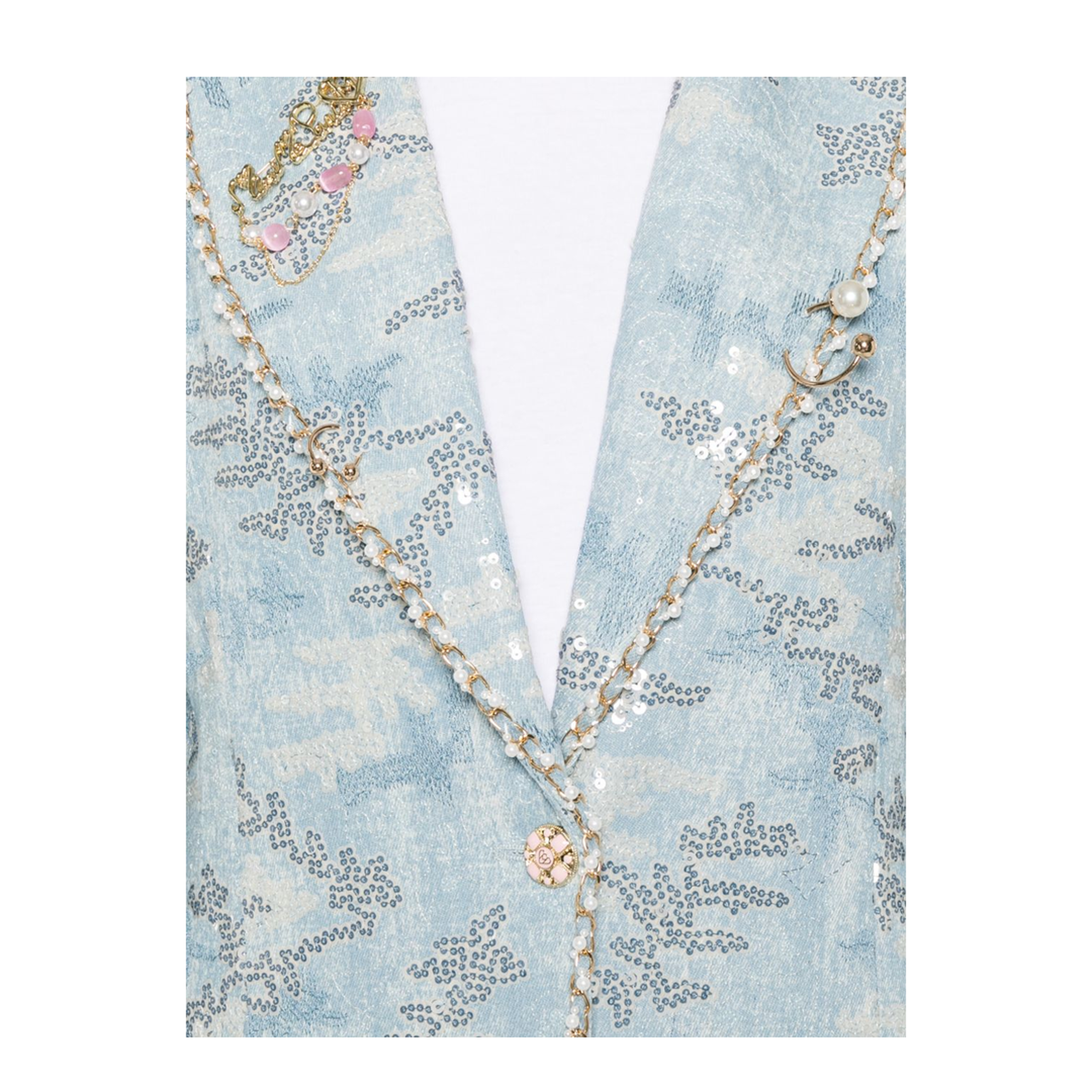 MAYFEYR - MINIME PARIS - Clear Blue Jackets - S26C526LBLU