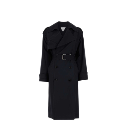 MAYFEYR - Bottega Veneta - Fine Wool Belted Trench Coat - 812009V4XP04246
