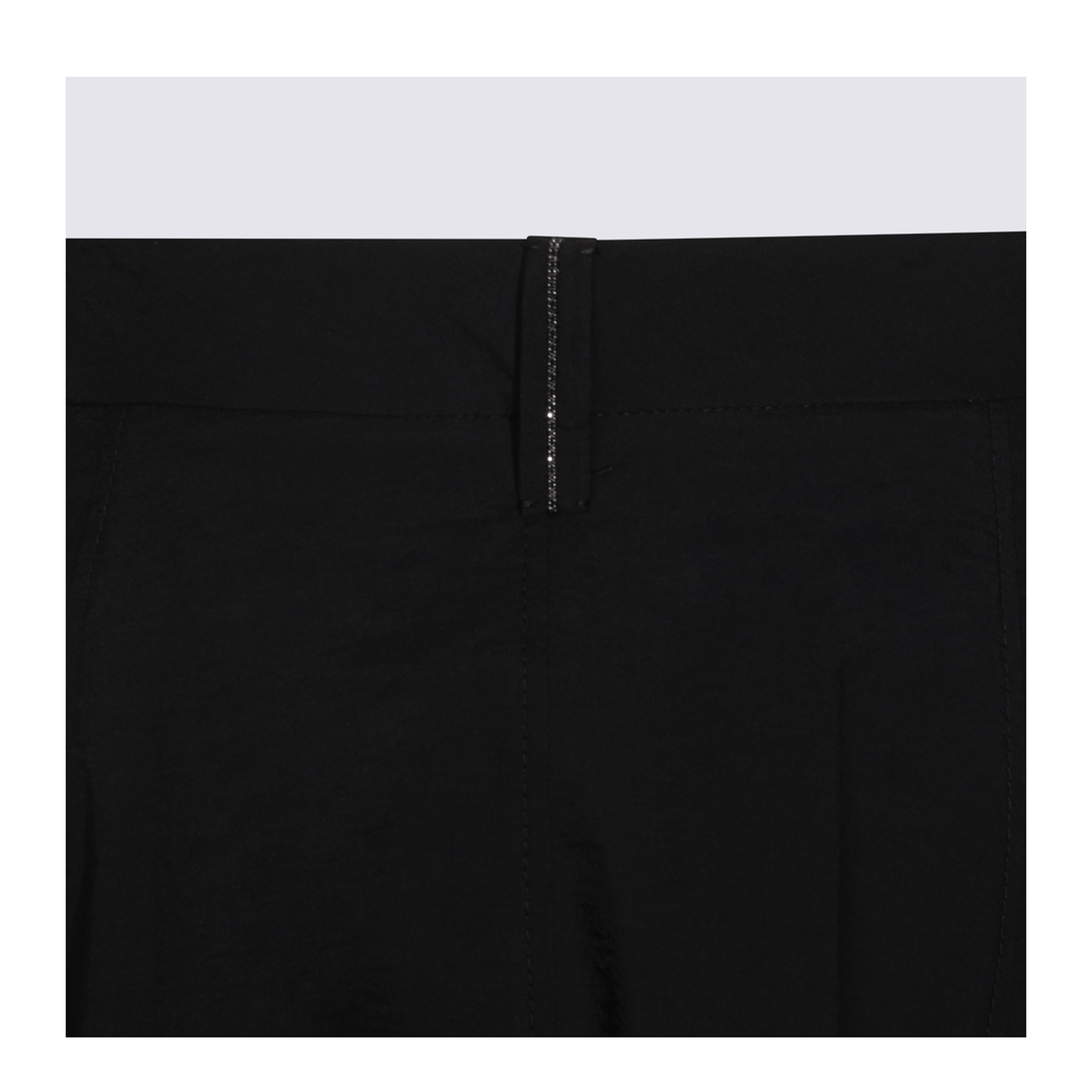 Women's Button Flared Skirt Black
